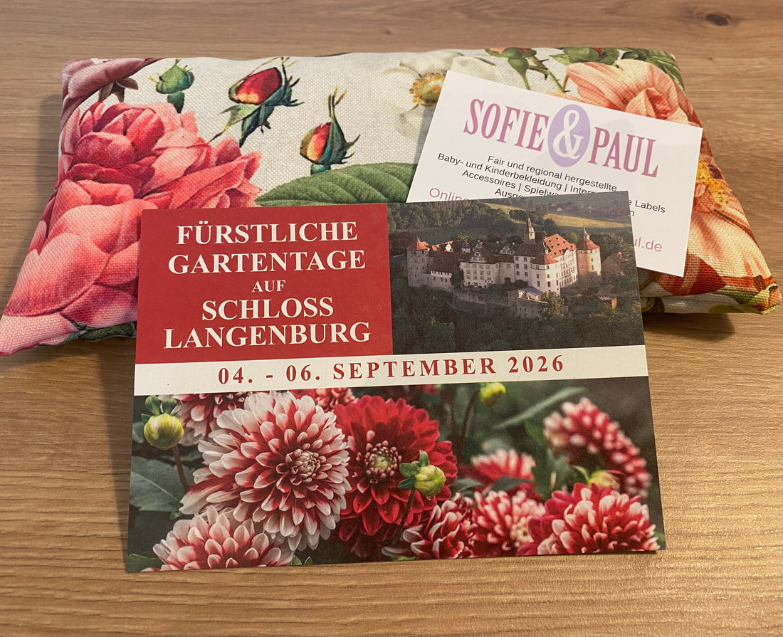 Fürstliche Gartentage auf Schloss Langenburg vom 04.-06.September 26 - wir sind dabei!