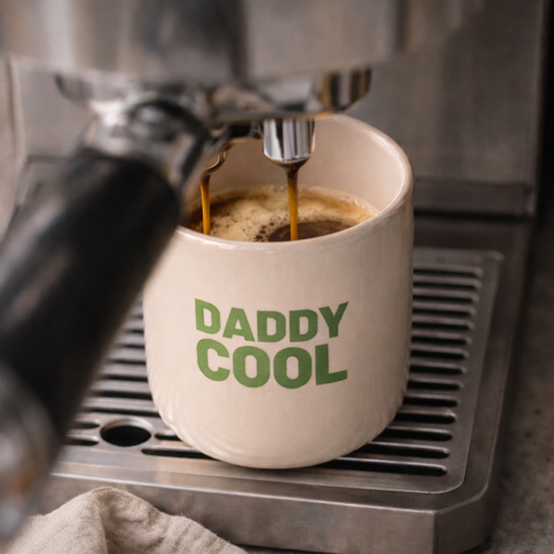 Becher - DADDY COOL Farbe creme / grün