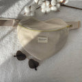 Gürteltasche mit Herz: Beige