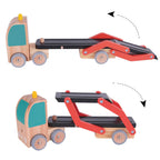 Classic World Autotransporter rot: 26,5x7x15 cm / Ab 18 Monaten