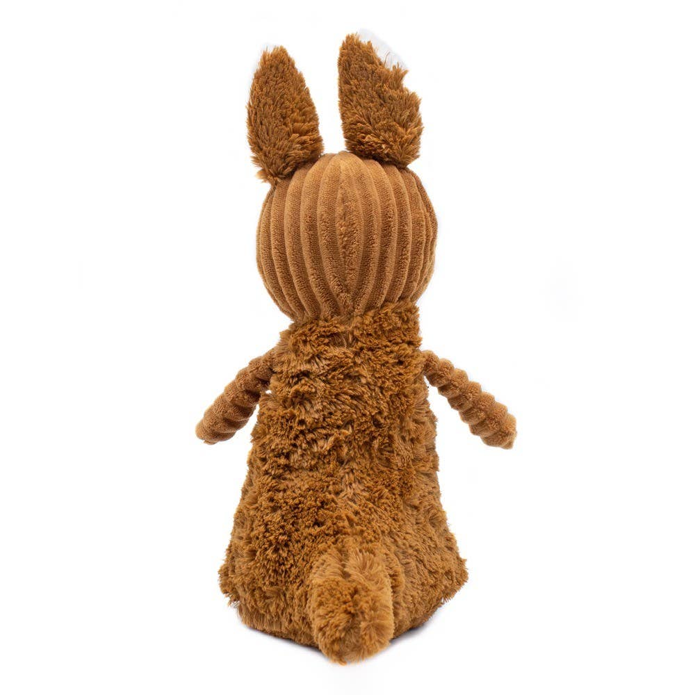 LES PTIPOTOS - 3CM MAMA & BABY KÄNGURU PLÜSCH BRAUNER ZUCKER