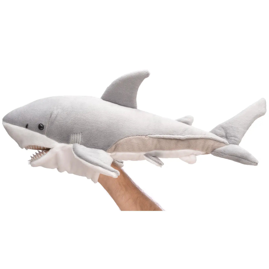 Handpuppe Weißer Hai 50 cm Länge