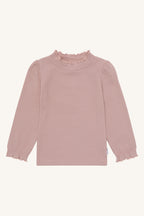 Hust & Claire HCAmma Solid Blusenhirt in Farbe Adobe Rose mit schönen  Details