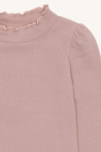 Hust & Claire HCAmma Solid Blusenhirt in Farbe Adobe Rose mit schönen  Details