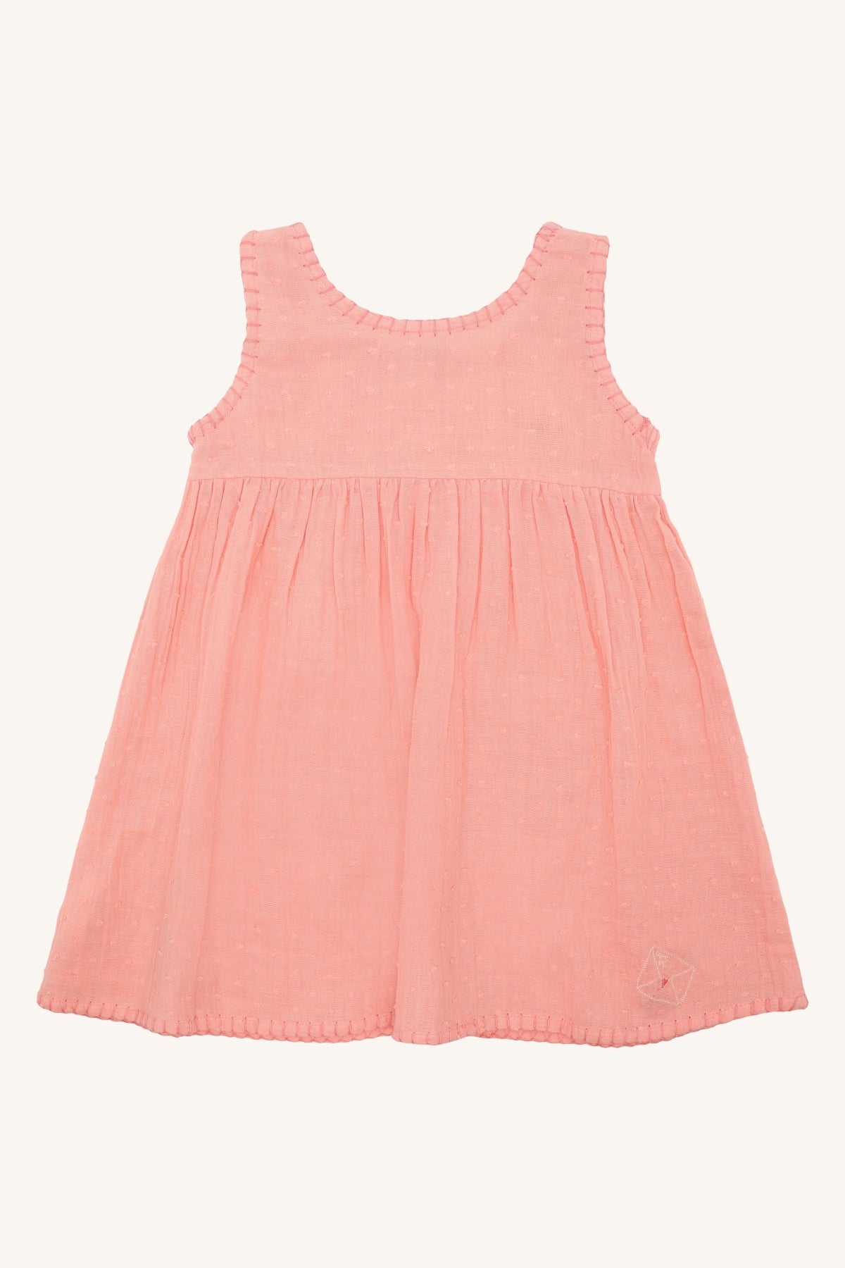 Hust & Claire HCKaroline Dobby besticktes Sommerkleid aus Musseline noch in wenigen Größen jetzt reduziert!