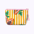 NEU Handgemachte Mini Tasche "My papaya life" von kikooni