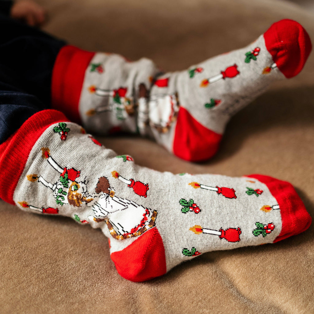 Socken, 2er-Pack: Pettson und Findus – Weihnachten: 19-21
