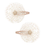 Mimi und Lula Ballerina star clip - Haarspängchen mit Tüll ivory