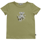 ENFANT TERRIBLE - Biobaumwolle Shirt mit Koala Druck in pale-green
