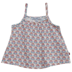 ENFANT TERRIBLE - Musseline Trägertop mit Lotusblumendruck Farbe light sun-rosewood