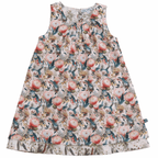 ENFANT TERRIBLE - Wendekleid mit Proteablumen und Koaladruck in Farbe light sun/pale green