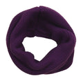 ENFANT TERRIBLE - Strick Loop in grape - dunkles lila