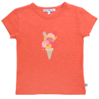 ENFANT TERRIBLE - Shirt mit Eisdruck in mandarin jetzt reduziert!
