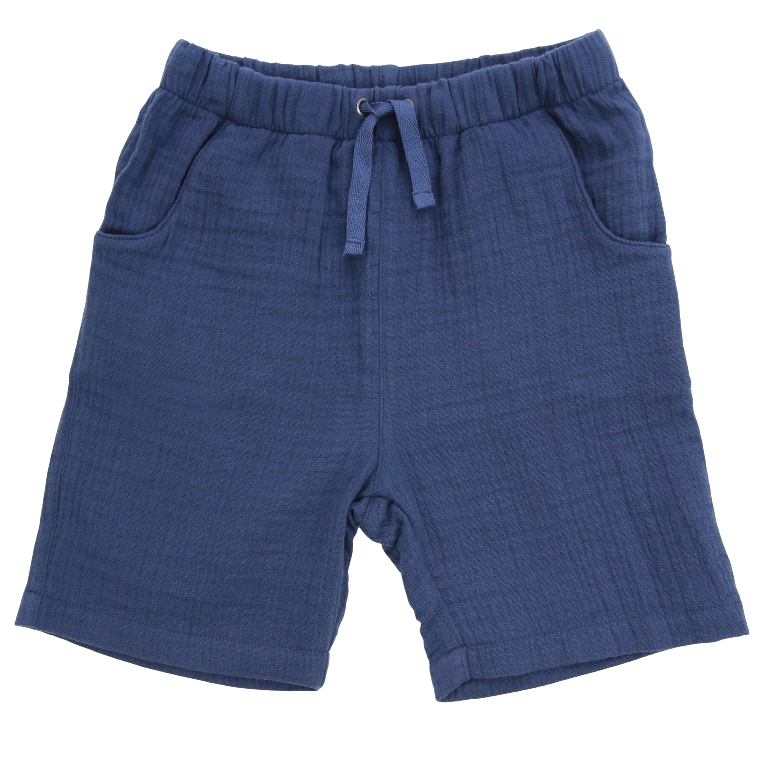 ENFANT TERRIBLE - Musselin Shorts mit Taschen in navy