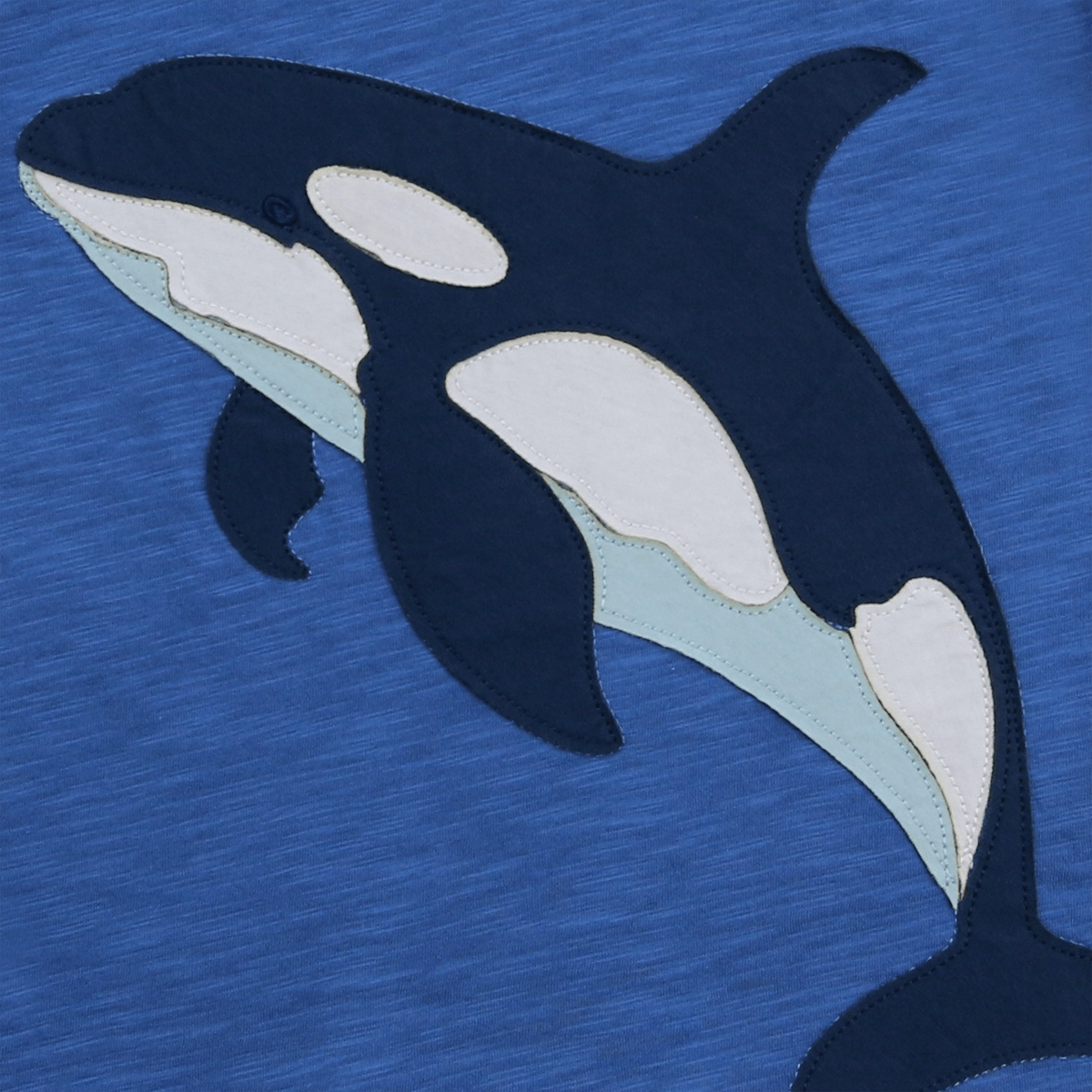 ENFANT TERRIBLE - Shirt mit Orkaapplikation in skyblue