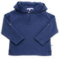 ENFANT TERRIBLE - Musselin Hoodie in navy REDUZIERT