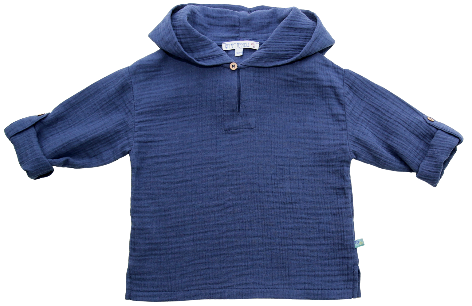 ENFANT TERRIBLE - Musselin Hoodie in navy