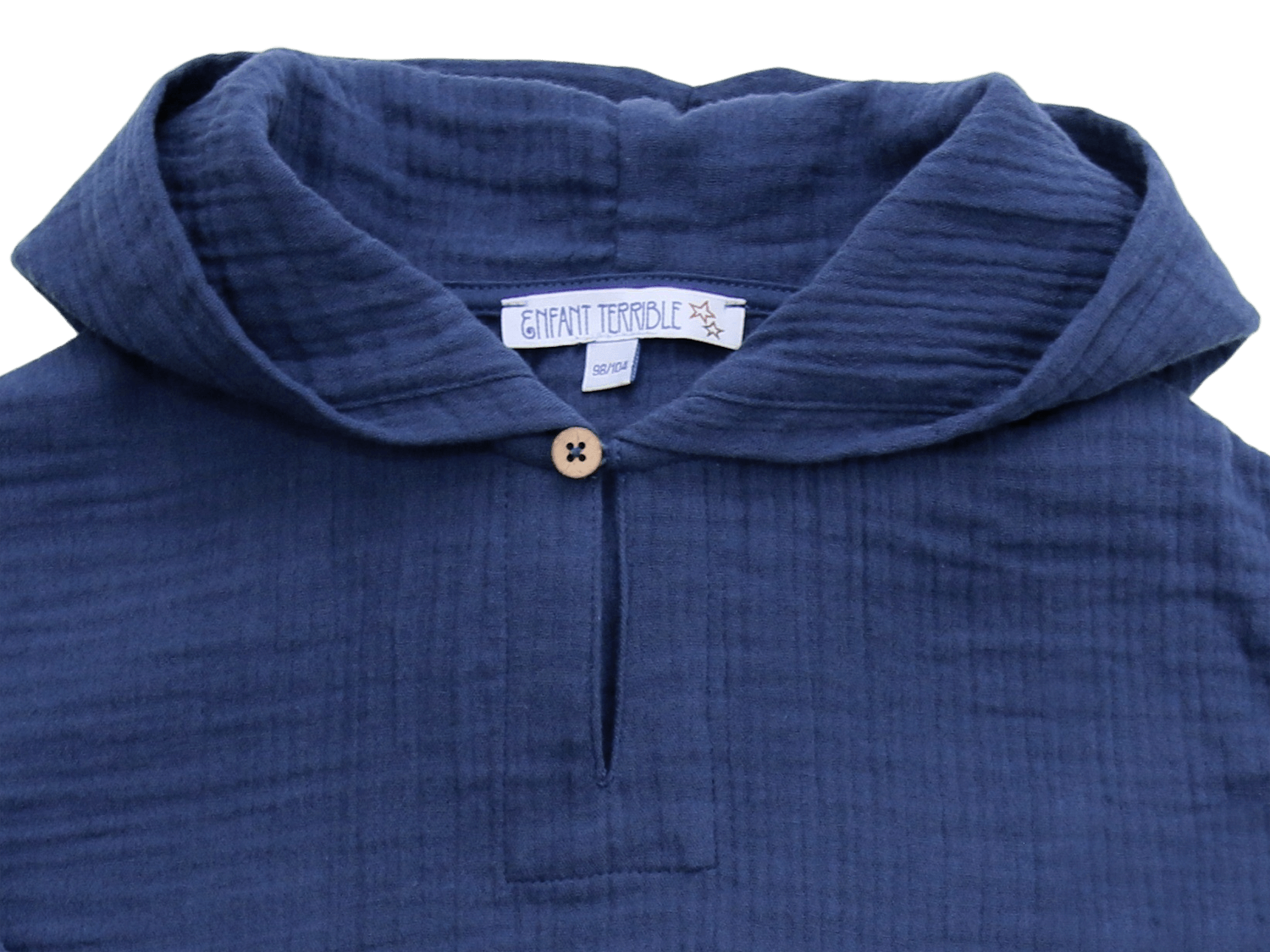 ENFANT TERRIBLE - Musselin Hoodie in navy