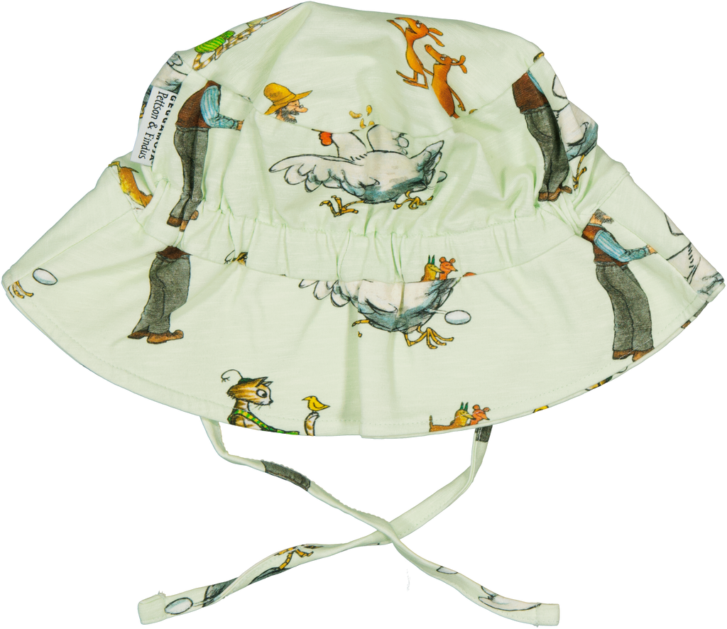 Sonnenhut Pettersson und Findus Grün Farbe light green