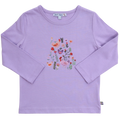 ENFANT TERRIBLE  Shirt mit Hühnerdruck  und Stickerei in lilac