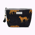 NEU Handgemachte Mini Tasche "black leopard" kikooni
