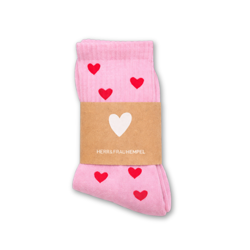 SOCKEN - HERZ: Größe 35-39