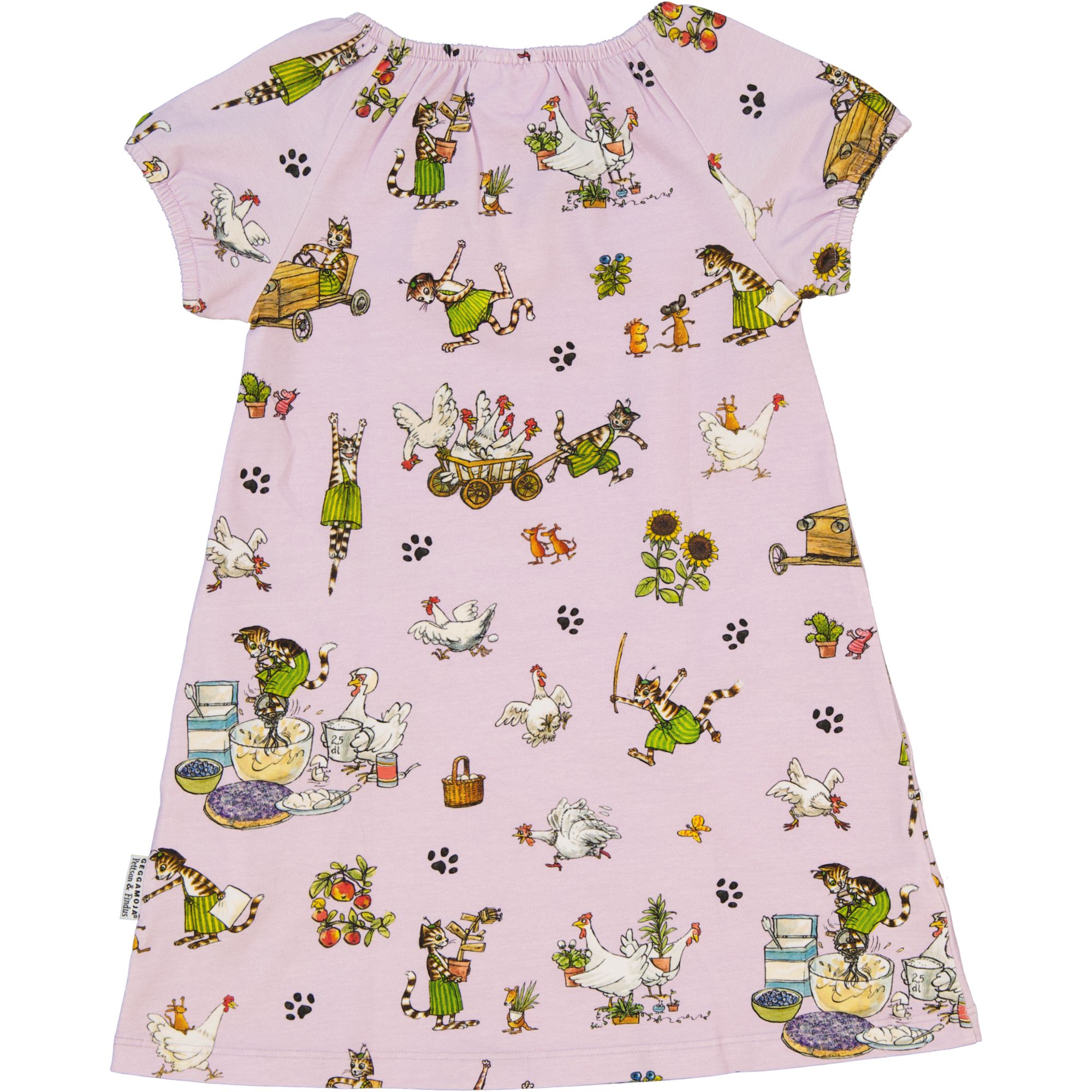 Kleid Pettersson und Findus Farbe flieder in Gr. 86/92 und Gr. 98/104 vorrätig reduziert!