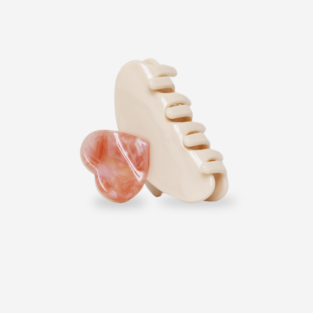 Haarklammer - Luv Blush - Herzmotiv Haarklammer