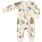 Pippi Langstrumpf Pyjama mit Weihnachtsmotiv