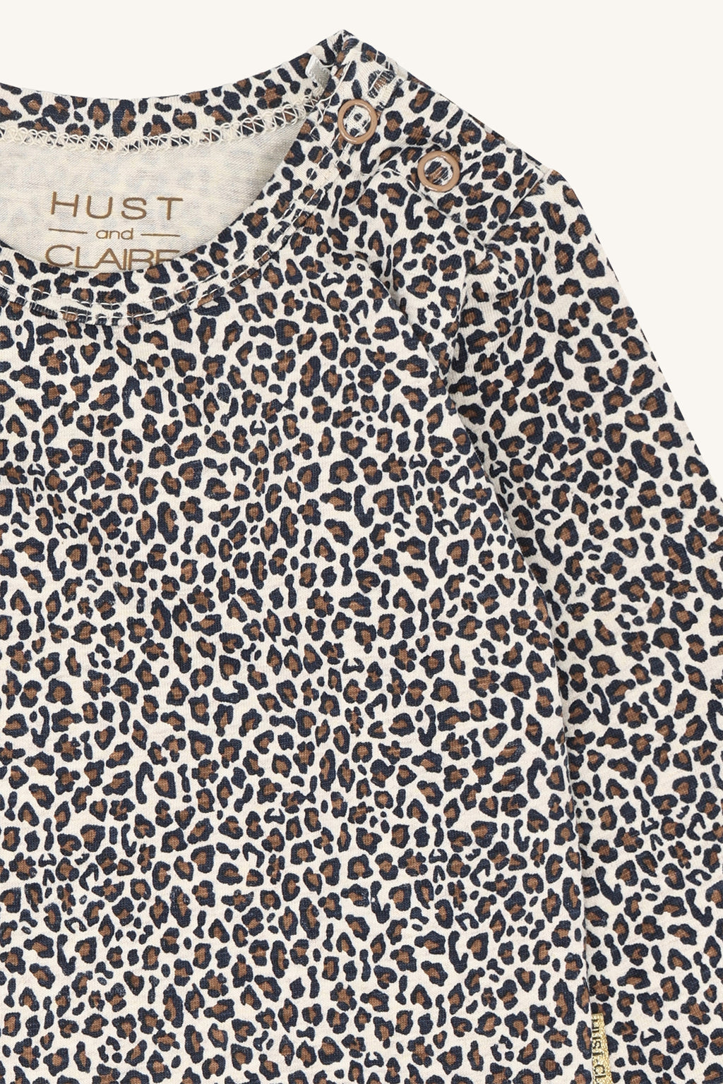 Hust & Claire HCBri Body mit Leopardenprint Farbe wheat melange