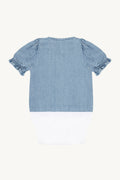 Hust & Claire HCBea Denim Body mit Jeansbluse