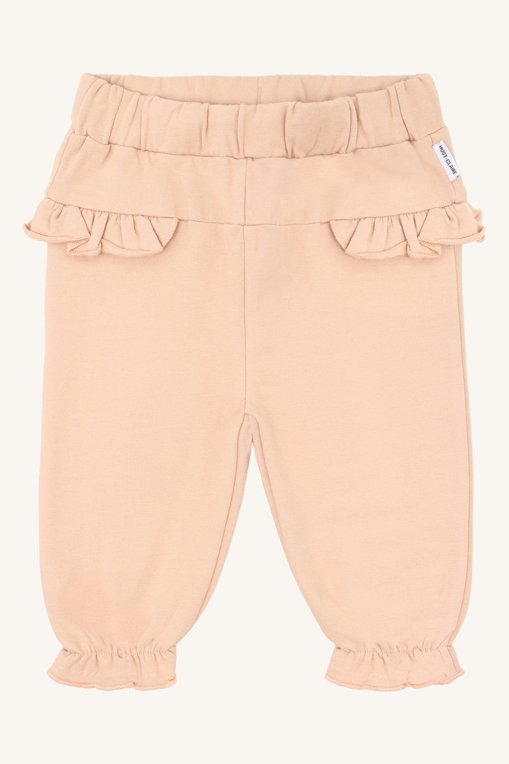 Hust & Claire HCGenny Bio Babyhose mit Rüschendetails Farbe rugby tan