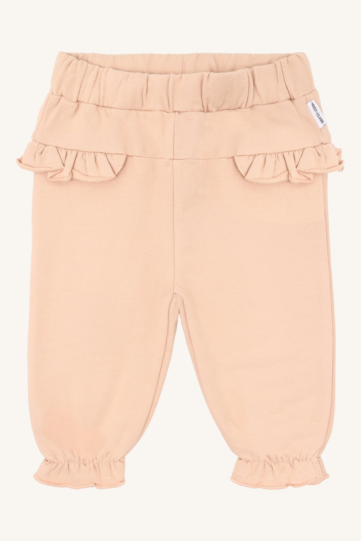 Hust & Claire HCGenny Bio Babyhose mit Rüschendetails Farbe rugby tan