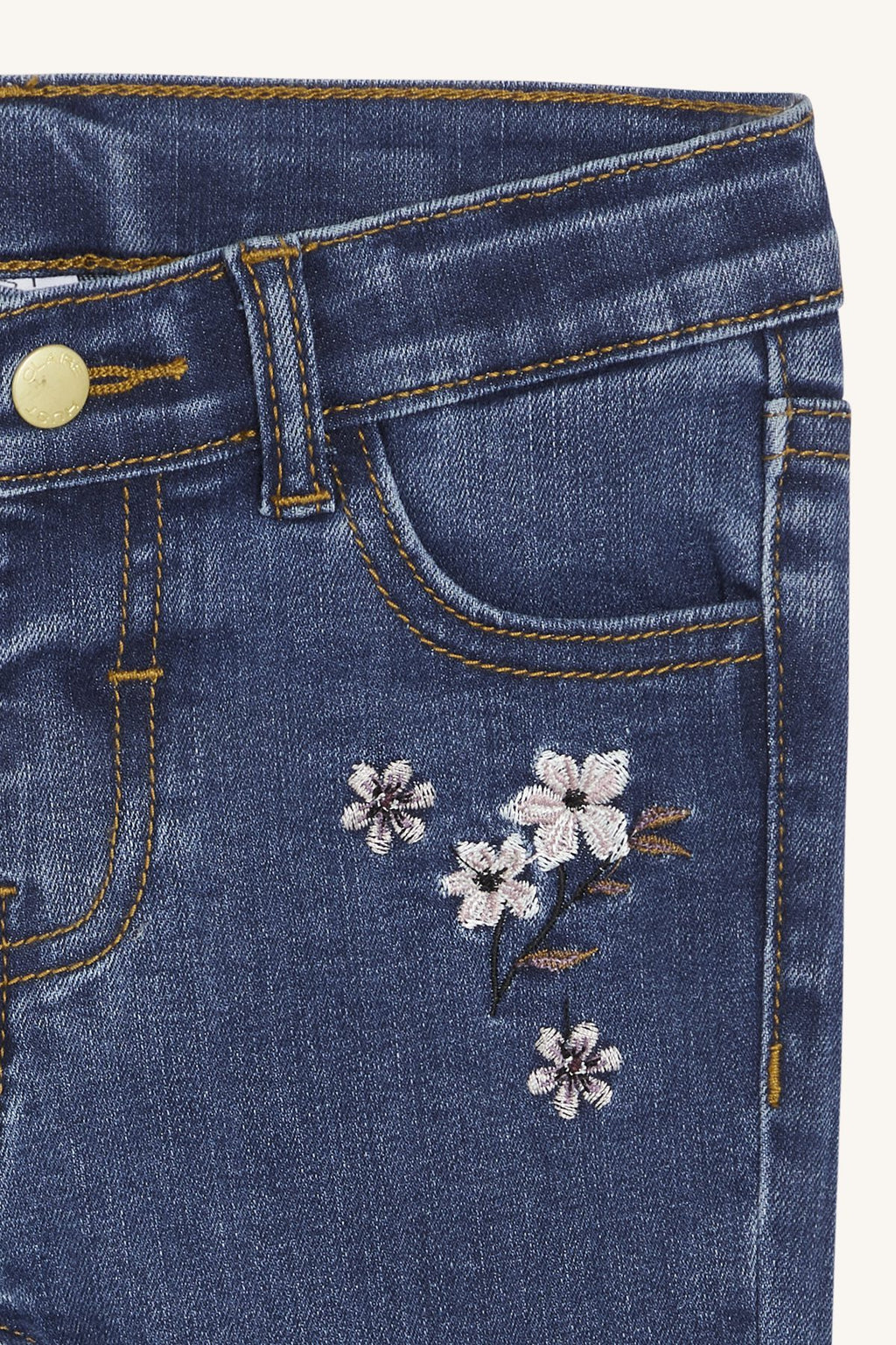 Hust & Claire HC Joanna Trousers - bestickte Jeans reduziert