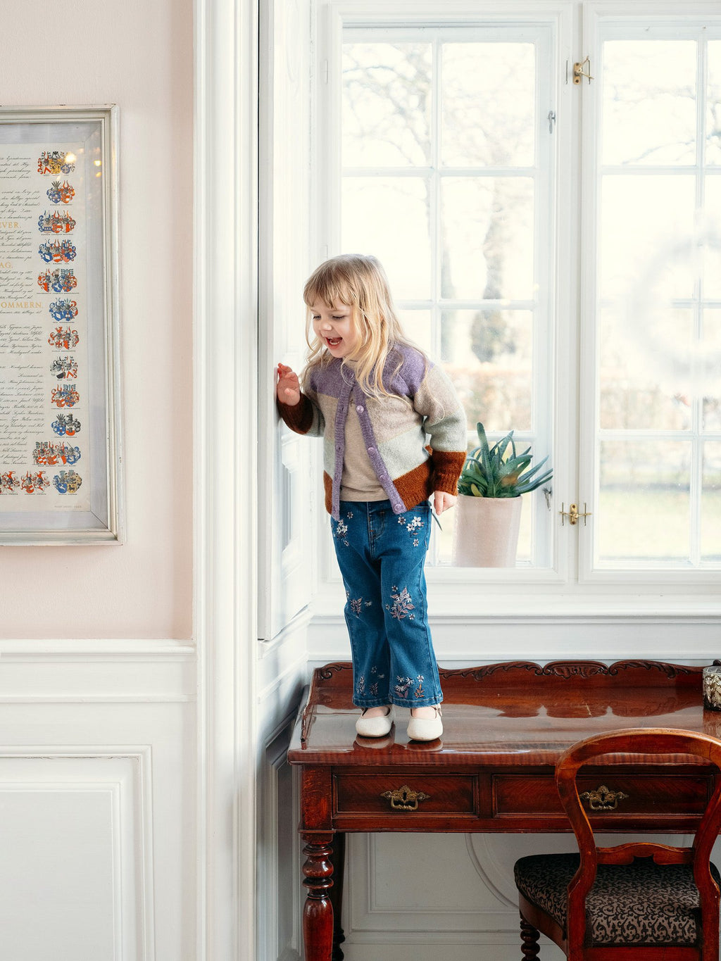 Hust & Claire HC Joanna Trousers - bestickte Jeans reduziert