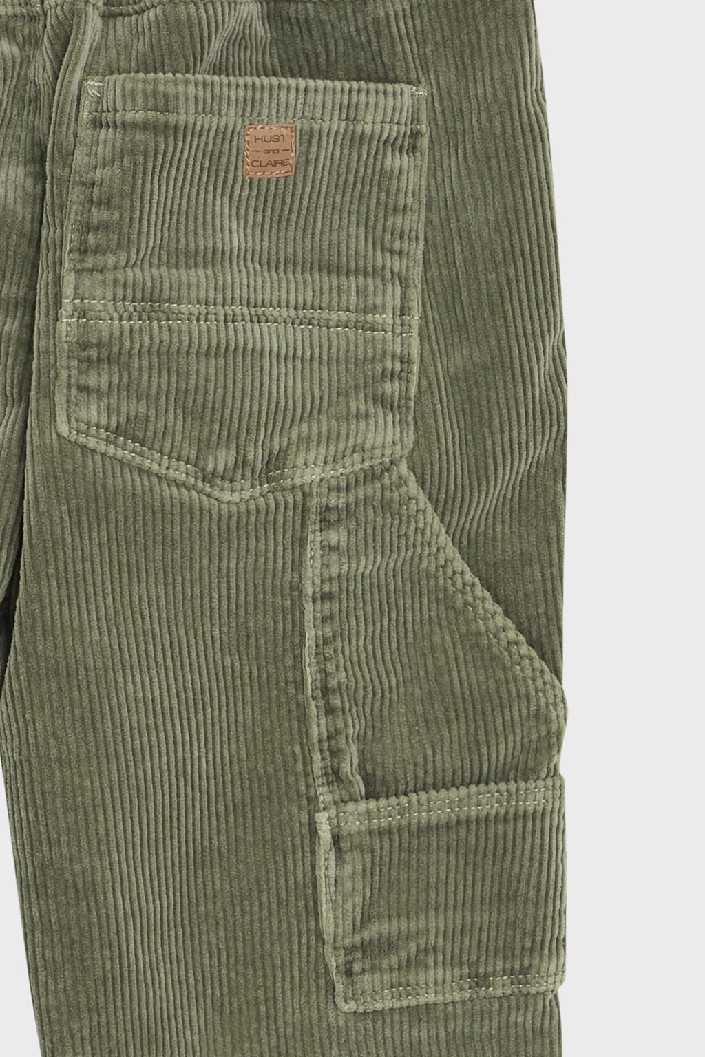 Hust & Claire Trousers aus Cord in turtle green noch in Gr. 98 und Gr. 110!