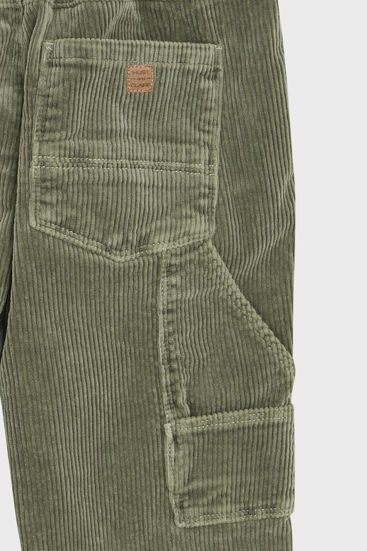 Hust & Claire Trousers aus Cord in turtle green noch in Gr. 98 und Gr. 110!