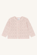 Hust & Claire HCCilja Strick Cardigan Pointelle peach dust