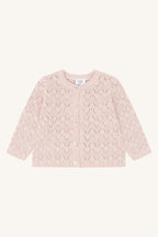 Hust & Claire HCCilja Strick Cardigan Pointelle peach dust
