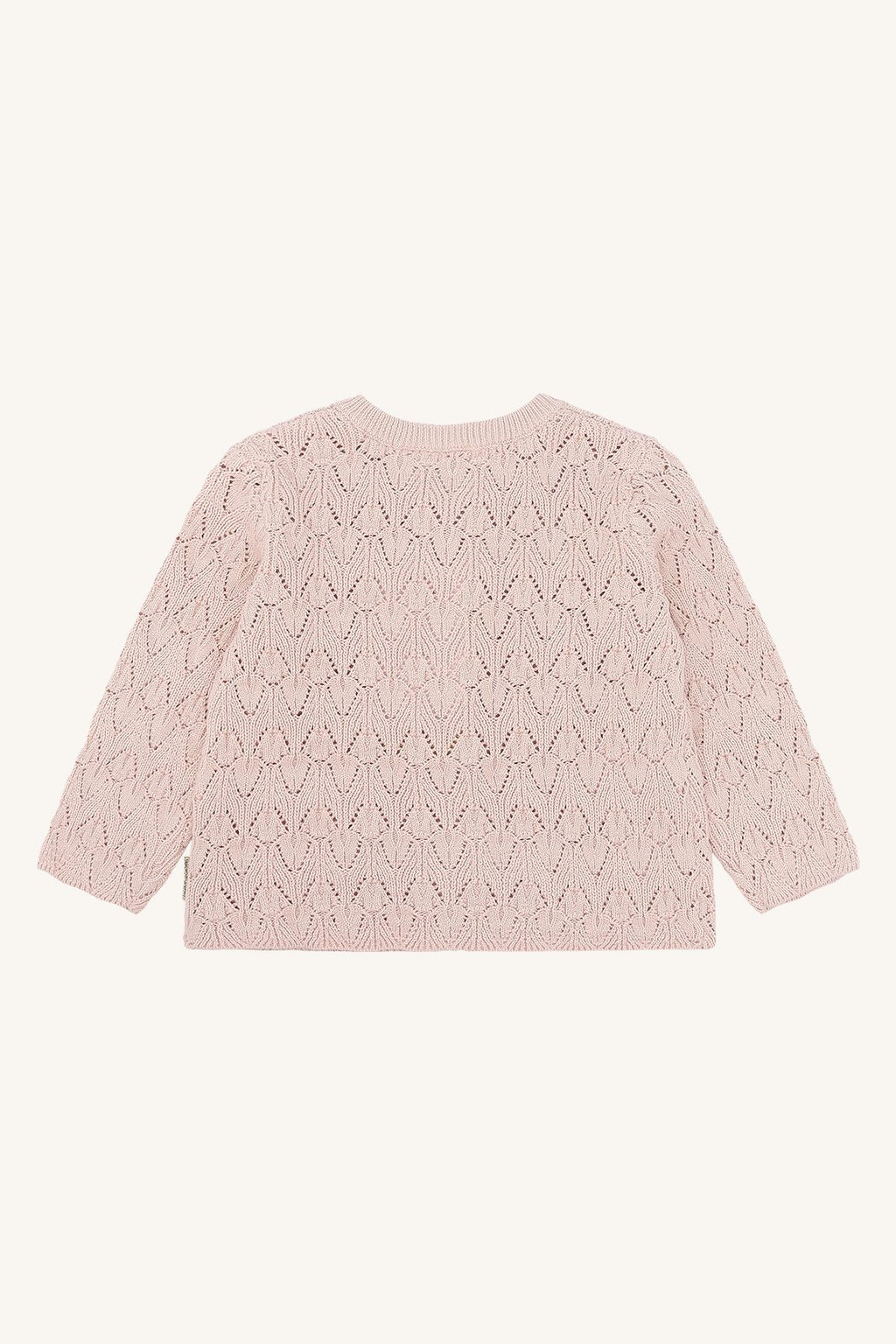 Hust & Claire HCCilja Strick Cardigan Pointelle peach dust