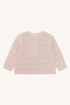 Hust & Claire HCCilja Strick Cardigan Pointelle peach dust
