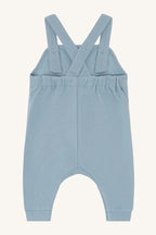 Hust & Claire Suit HC Mikie Loop Trägerhose mit Traktormotiv light blue
