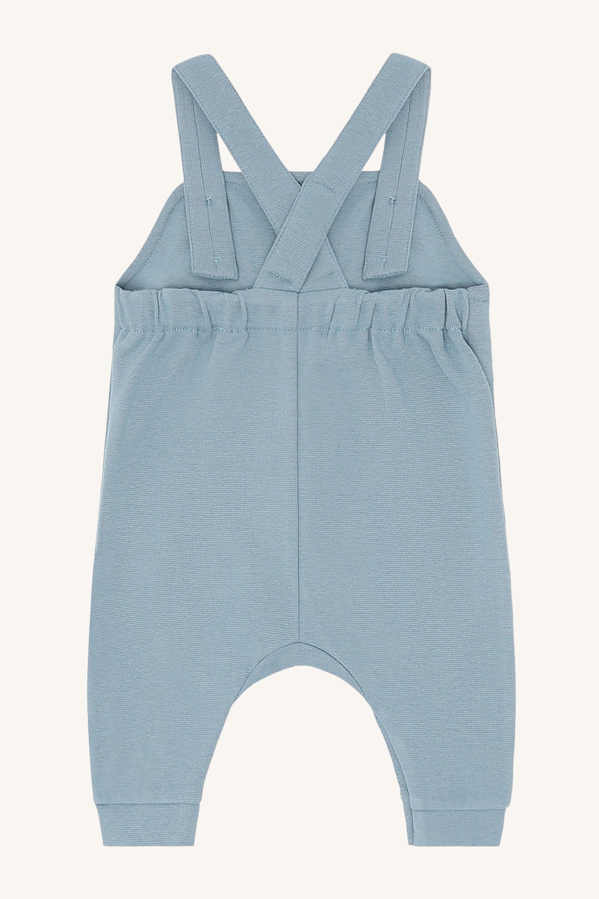 Hust & Claire Suit HC Mikie Loop Trägerhose mit Traktormotiv light blue