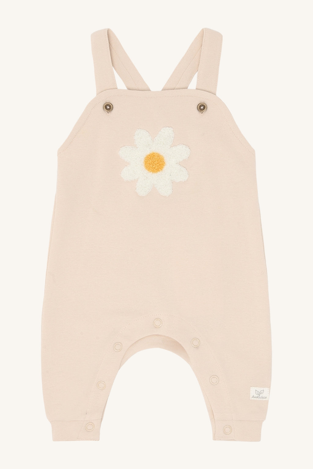 Hust & Claire Suit HC Mikie Loop Trägerhose mit Blumenmotiv Farbe quartz