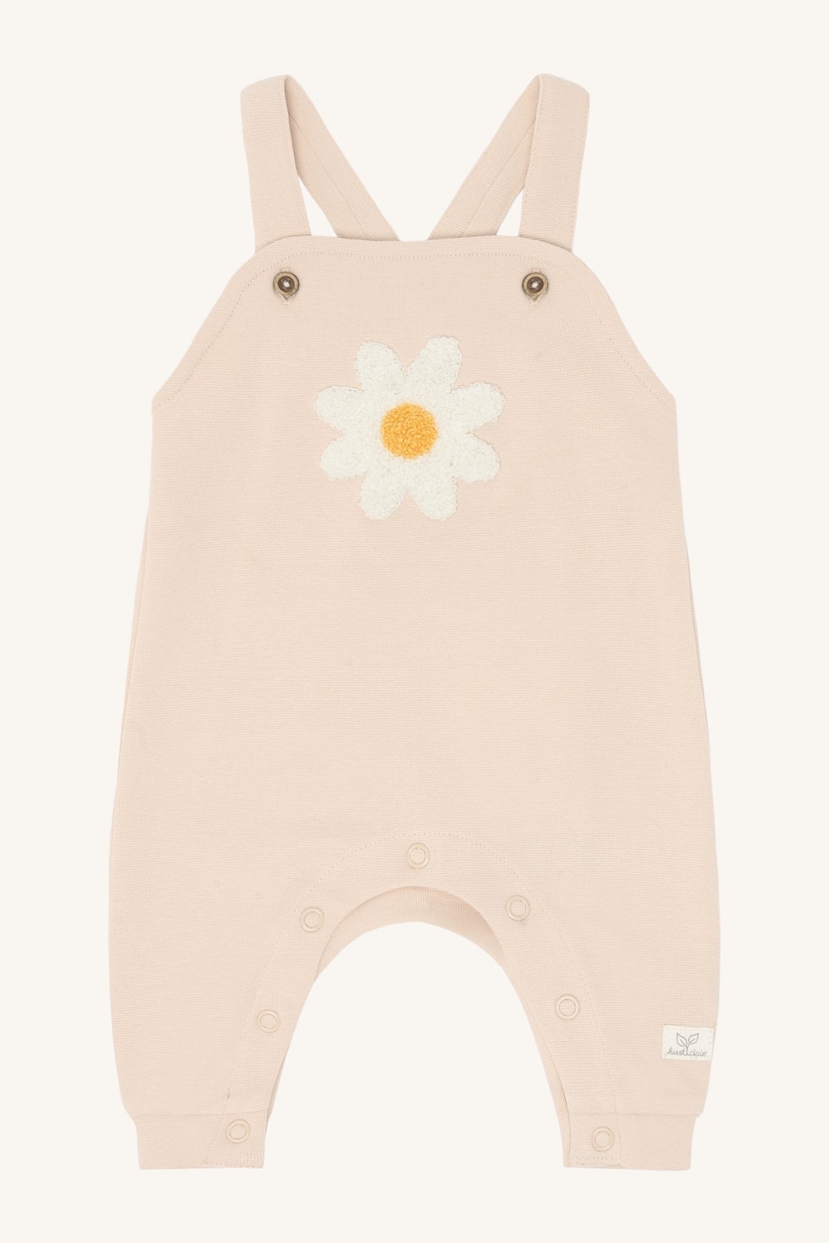 Hust & Claire Suit HC Mikie Loop Trägerhose mit Blumenmotiv Farbe quartz