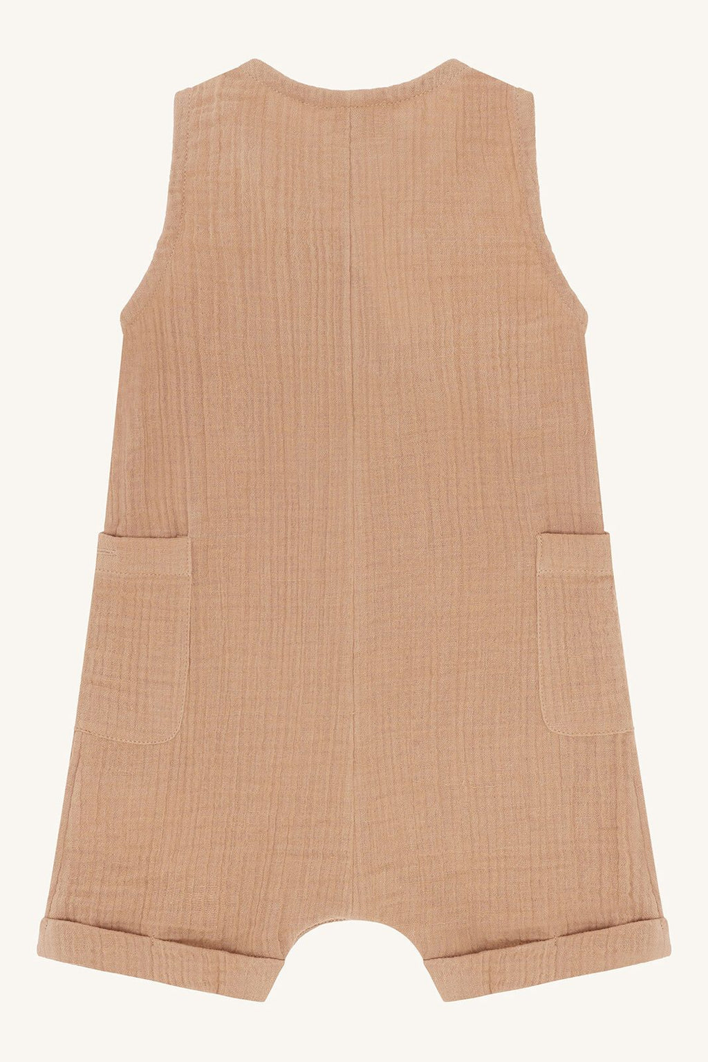 Hust & Claire Suit HC Mik Muslin- Overall  Musseline Farbe warm sand noch in Gr. 68 und Gr. 74 !