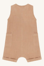 Hust & Claire Suit HC Mik Muslin- Overall  Musseline Farbe warm sand noch in Gr. 68 und Gr. 74 !