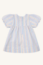 Hust & Claire HC Kally Baby Kleid gestreift Baumwolle Leinen Mix