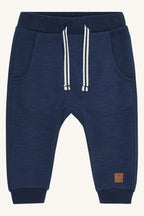Hust & Claire Georgey solid Farbe more navy- Jogginghose