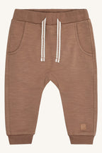 Hust & Claire Georgey solid Farbe coca mocha- Jogginghose